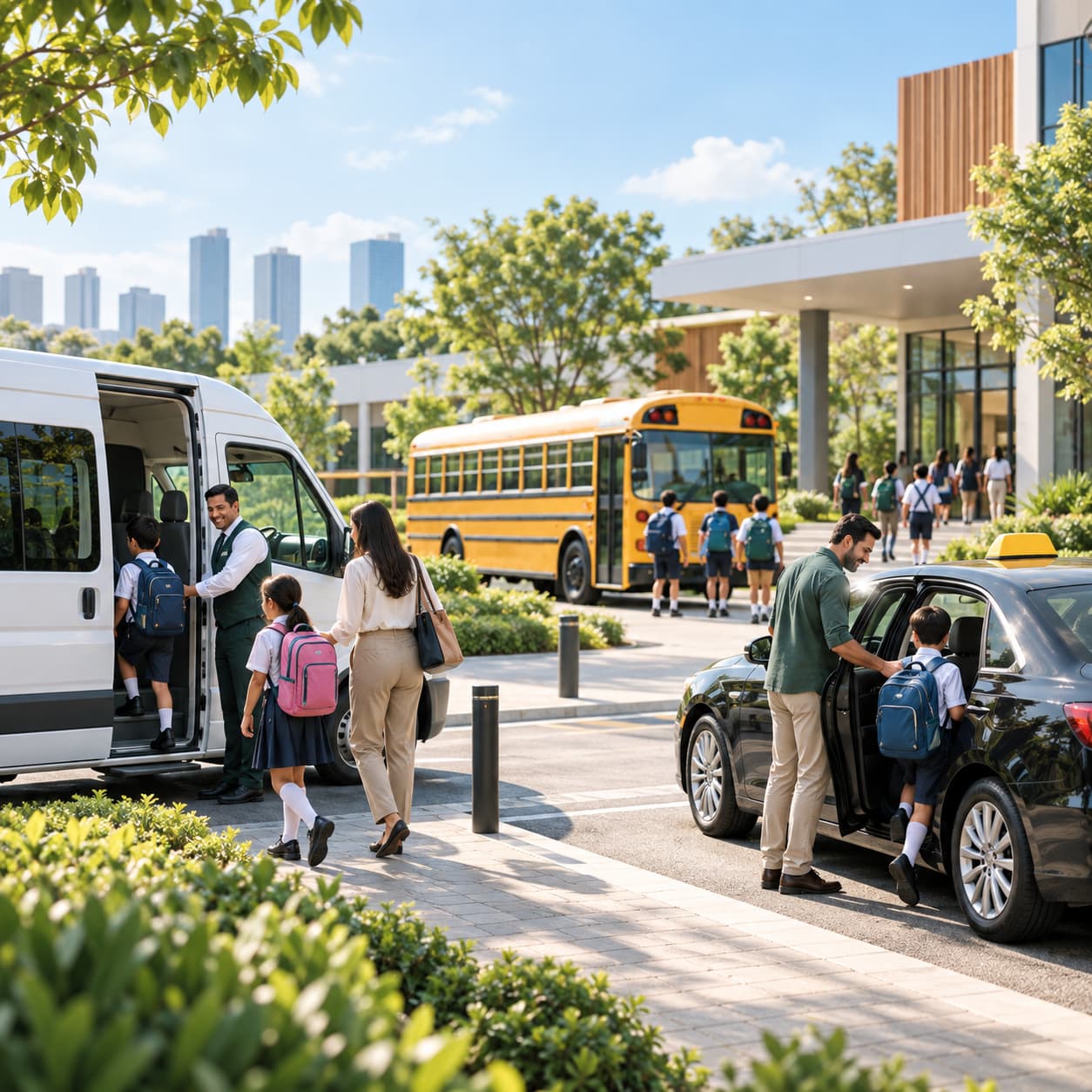 School Transport vs School Bus vs Taxi Which Option Is Best