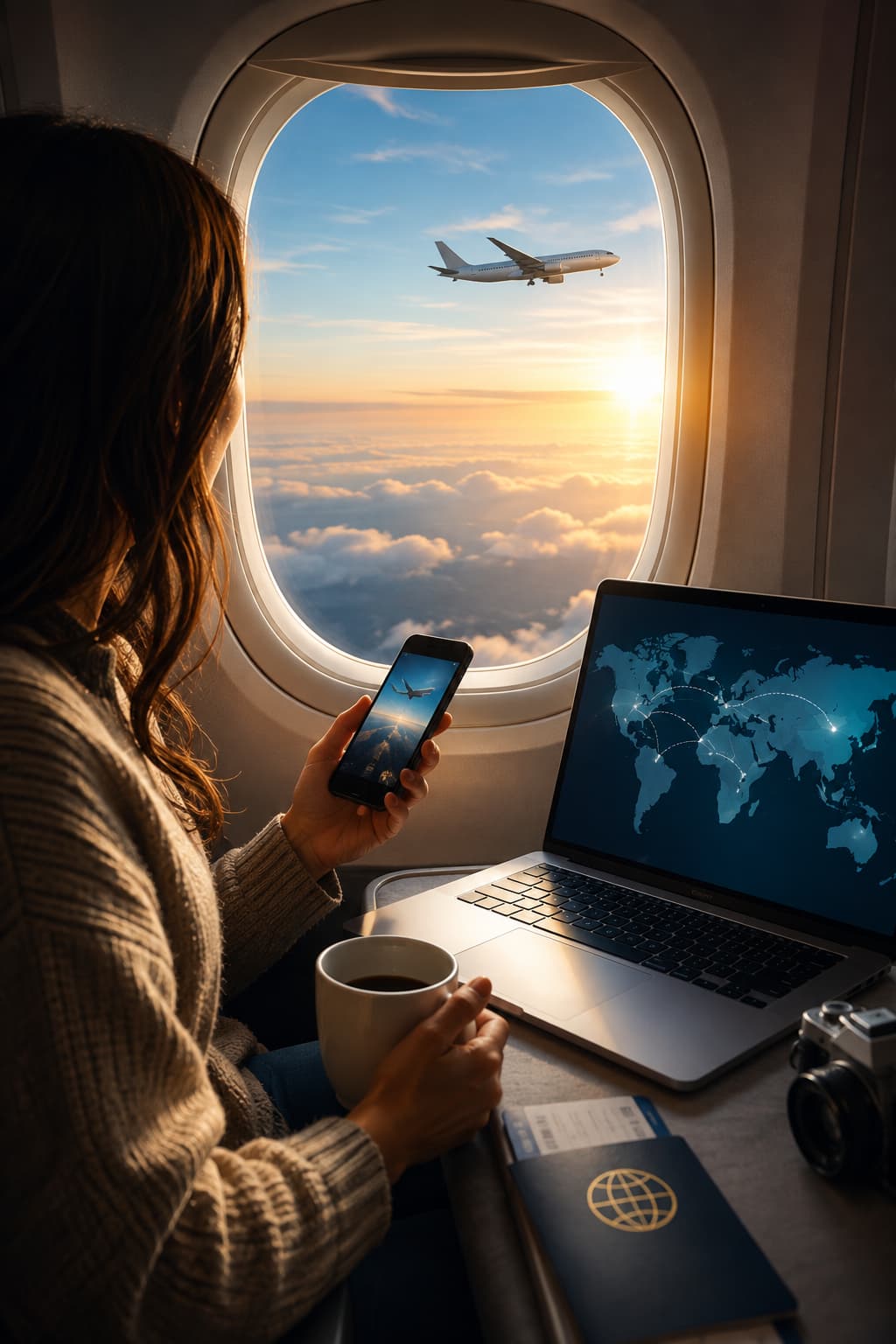 Booking Flights Online in Four Steps